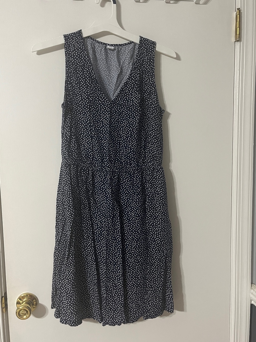 Old Navy Polka Dot Blue Dress